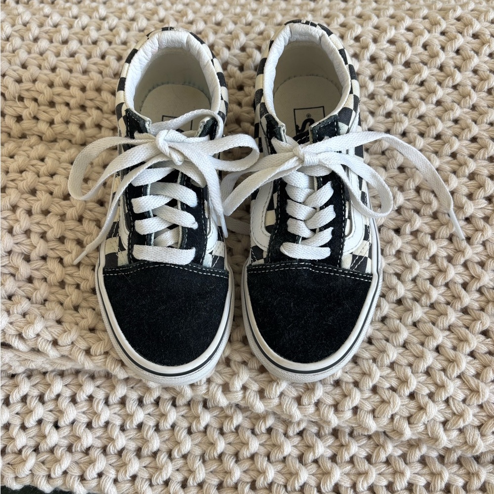 Kids Vans Checker Shoes